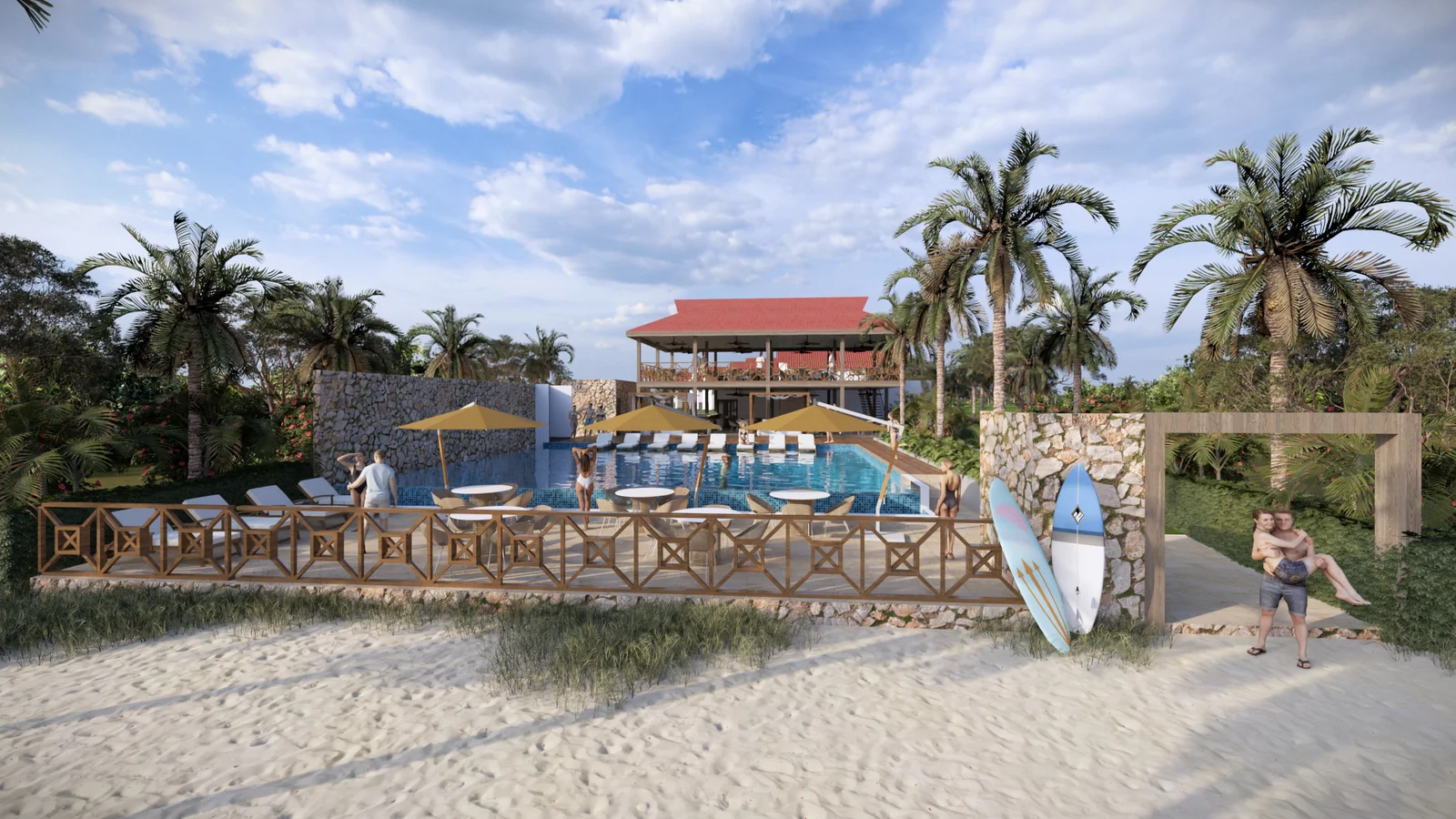 Coveñas Beach Club, zona común 5